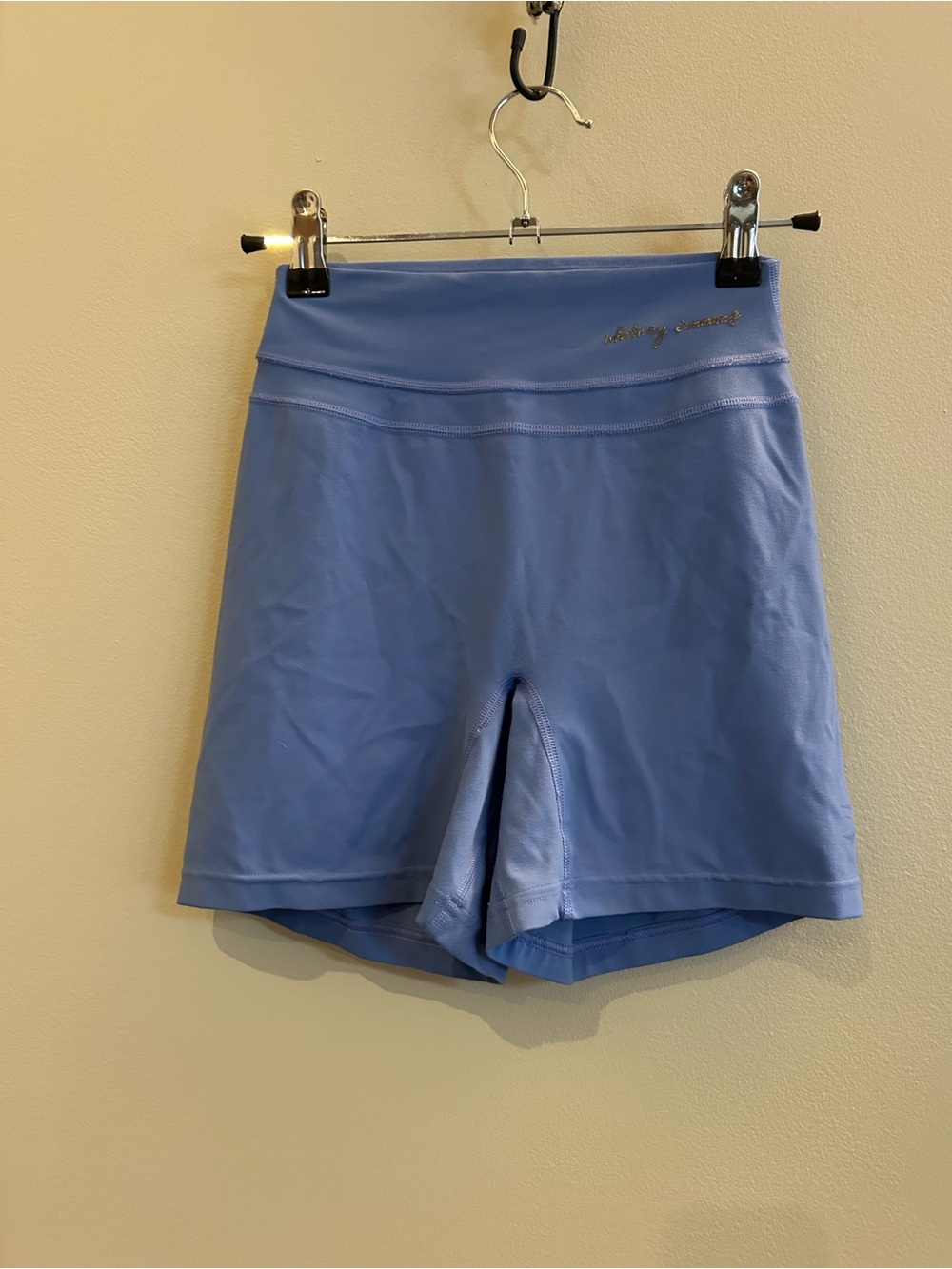 Gymshark Whitney High Rise Shorts - Intense Beautiful Blue